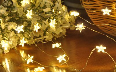 🌟 Fotos nocturnas en exterior con luces festivas: magia en cada destello