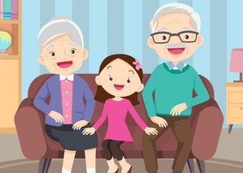 La importancia de fotografiar a los abuelos junto a sus nietos