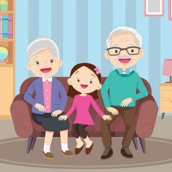 La importancia de fotografiar a los abuelos junto a sus nietos